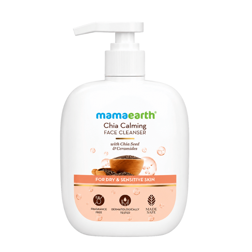 Mamaearth Chia Calming Face Cleanser 180 ml buy online USA - 1